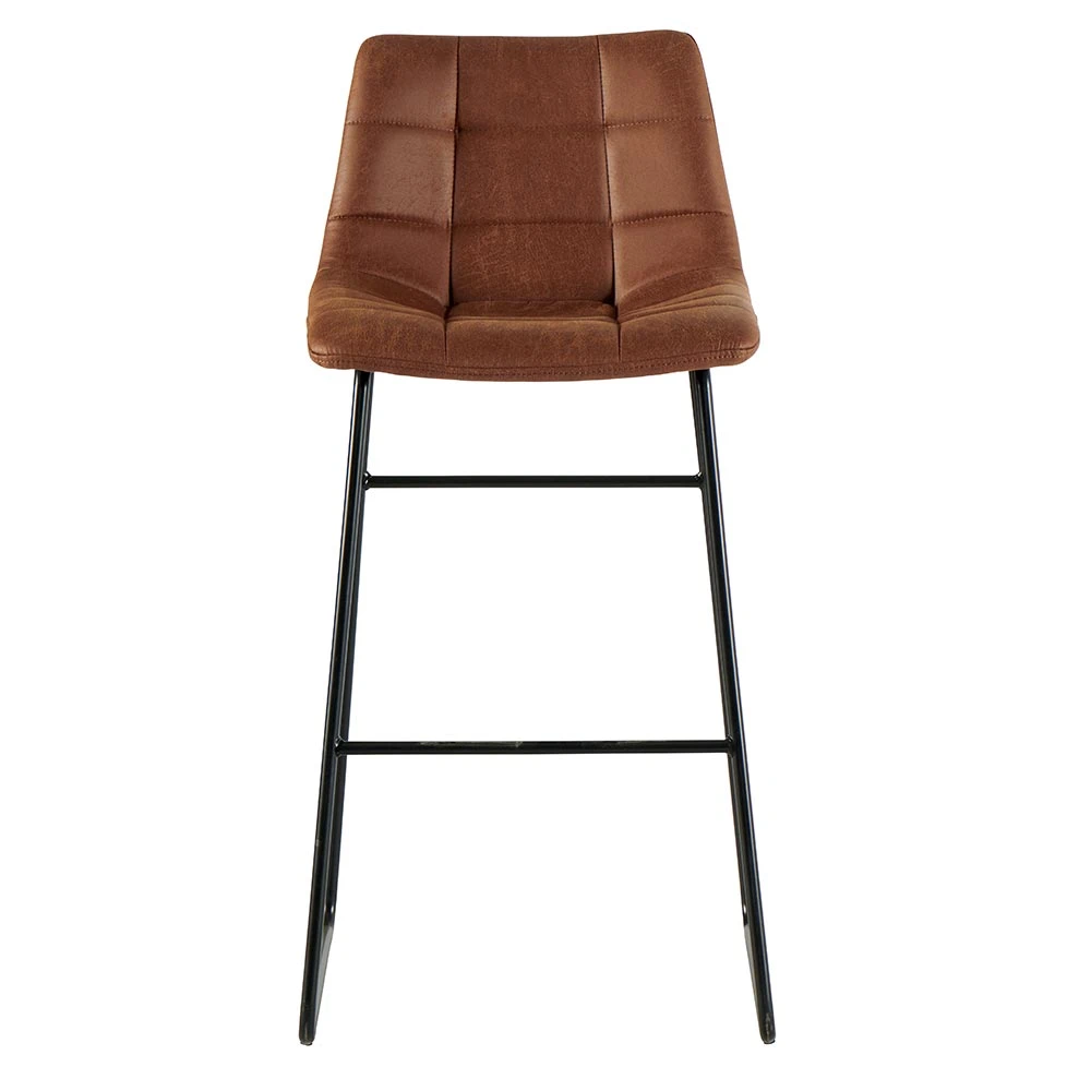 Casita Chaise De Bar Matelassé Havane - Saturne 4 Casita Chaise De Bar Matelassé Havane - Saturne – Image 2