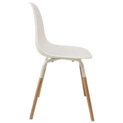 Home Déco Factory Chaise De Salle à Manger Scandinave Blanc - Phenix 10 Home Déco Factory Chaise De Salle à Manger Scandinave Blanc - Phenix -Sema Design Boutique 12624 3