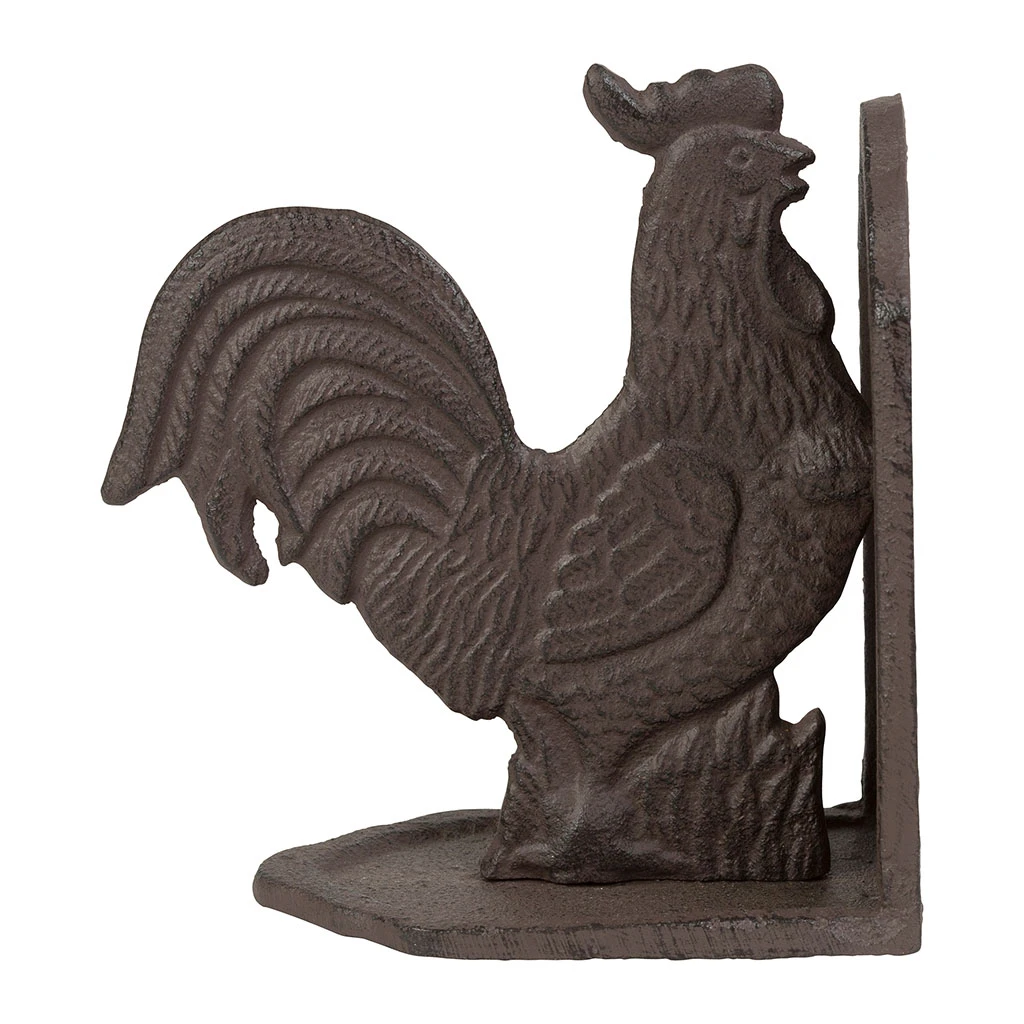 Comptoir De Famille Serre-livres Campagne Naturel En Fonte 5 Comptoir De Famille Serre-livres Campagne Naturel En Fonte – Image 3