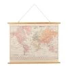 Comptoir De Famille Toile Monde Rose Et Orange -Sema Design Boutique 200852 DEB WEB