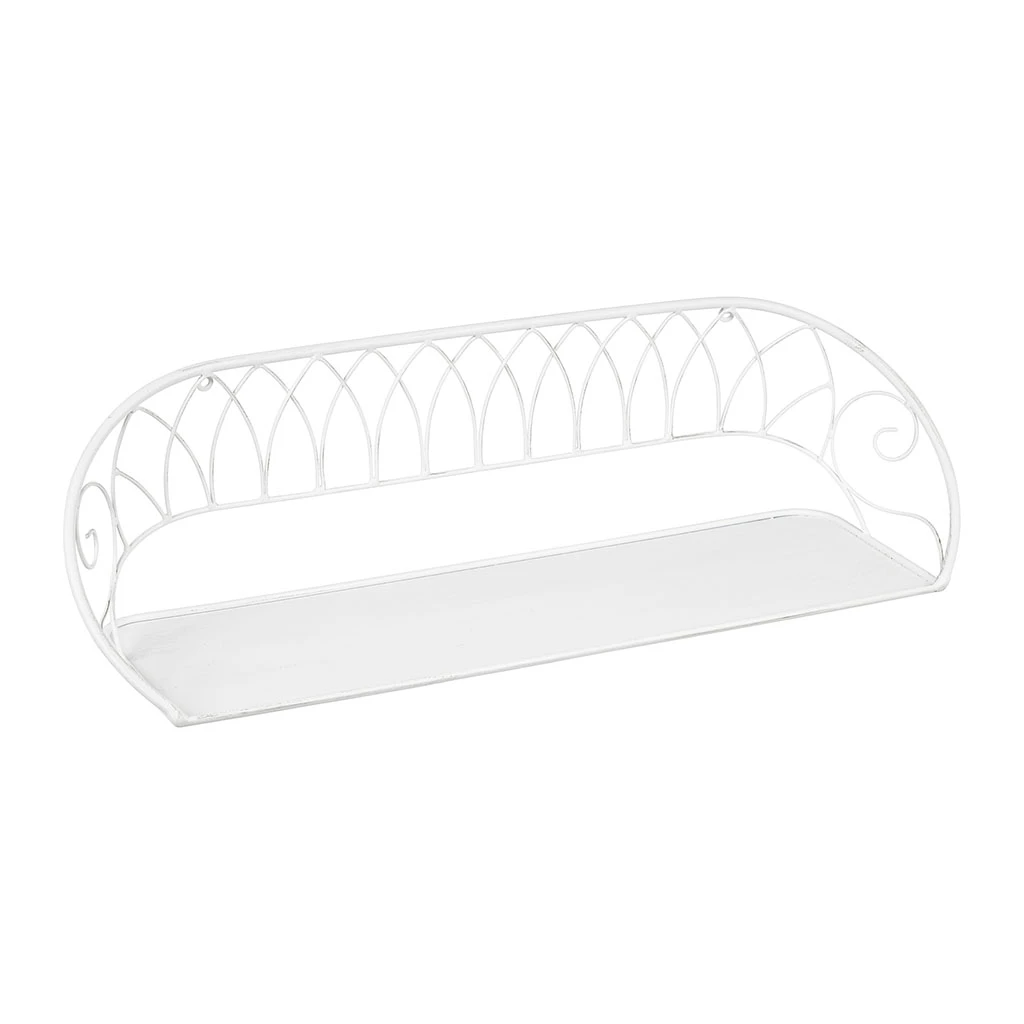 Comptoir De Famille Etagere Murale X2 Charmet Blanc 4 Comptoir De Famille Etagere Murale X2 Charmet Blanc – Image 2