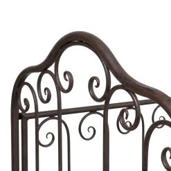 Comptoir De Famille Banquette 2 Places En Fer Brun - Charmet -Sema Design Boutique 201322 DET03 WEB