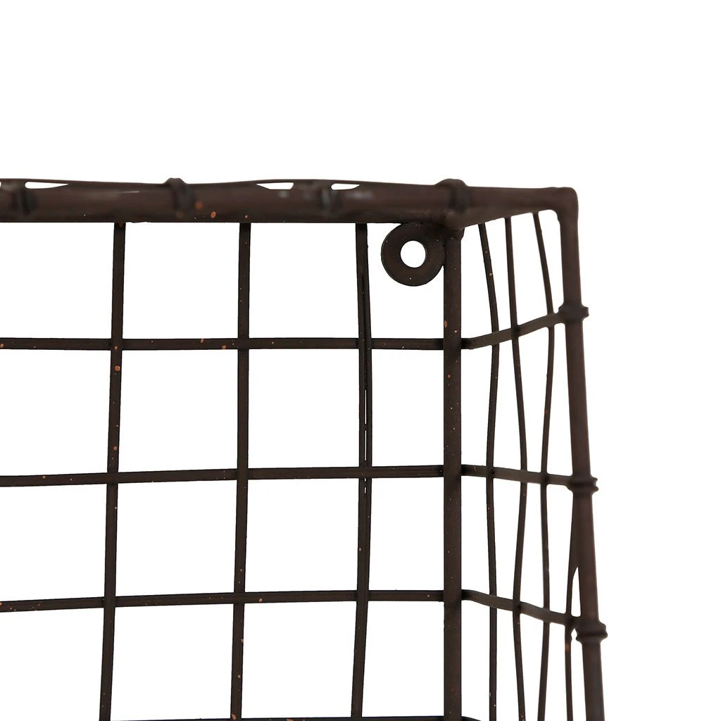 Comptoir De Famille Etagere Murale 2 Compartiments Cuisine Tradition Brun En Fer 6 Comptoir De Famille Etagere Murale 2 Compartiments Cuisine Tradition Brun En Fer – Image 4