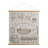 Comptoir De Famille Toile "viticulture" Brun 91x100cm -Sema Design Boutique 201368 DEB WEB