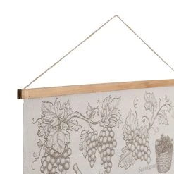 Comptoir De Famille Toile "viticulture" Brun 91x100cm -Sema Design Boutique 201368 DET03 WEB