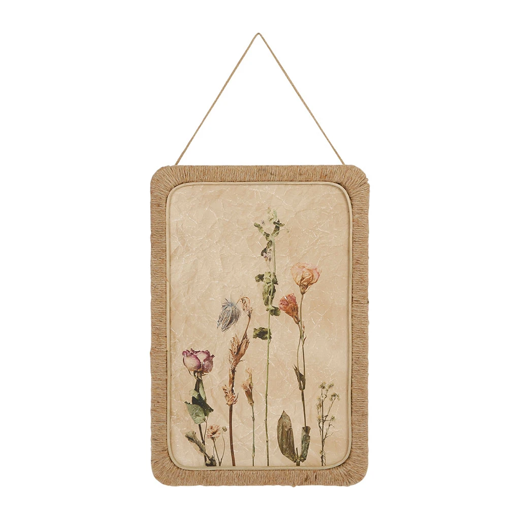 Comptoir De Famille Cadre Deco Fleurs Naturelles Séchées 40x60cm 3 Comptoir De Famille Cadre Deco Fleurs Naturelles Séchées 40x60cm