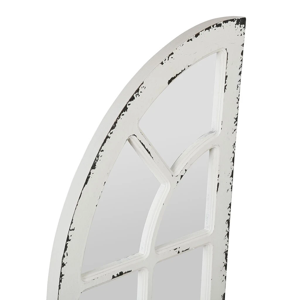 Comptoir De Famille Miroirs X2 Blanc Patiné 40x117cm - Orangerie 5 Comptoir De Famille Miroirs X2 Blanc Patiné 40x117cm - Orangerie – Image 3