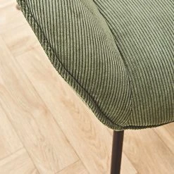 Zago Fauteuil En Velours Côtelé Vert Sapin - Martin -Sema Design Boutique 2f6e5 amb hd fds cat23 5184