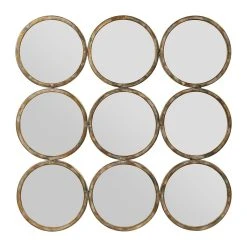 Côté Table Miroir Art Deco Mordoré En Fer