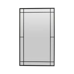 Côté Table Miroir Osaka Noir En Fer