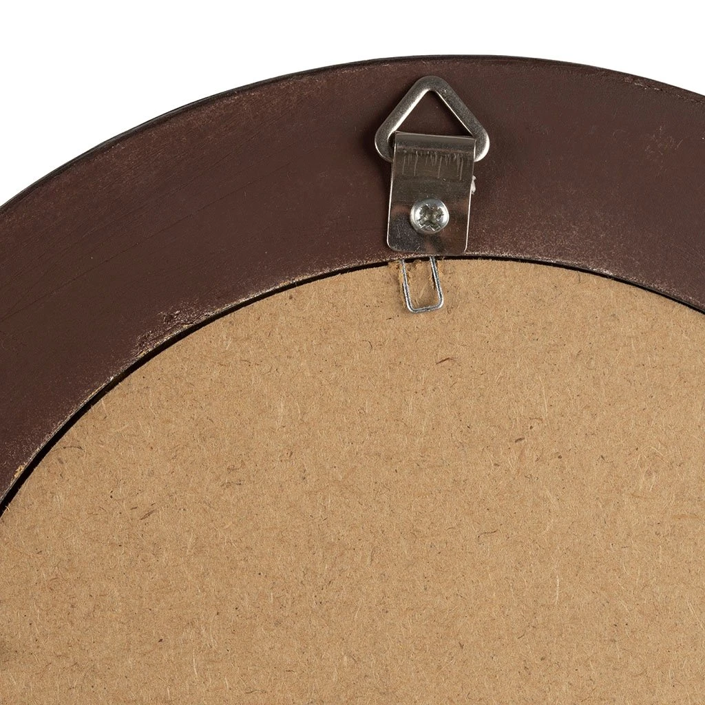 Côté Table Miroir Rond Noir Et Dore D21cm En Résine - Aureol 5 Côté Table Miroir Rond Noir Et Dore D21cm En Résine - Aureol – Image 3