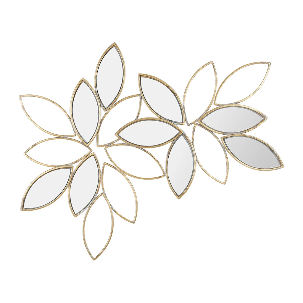 Côté Table Miroir Dahlia Doré 3 Côté Table Miroir Dahlia Doré