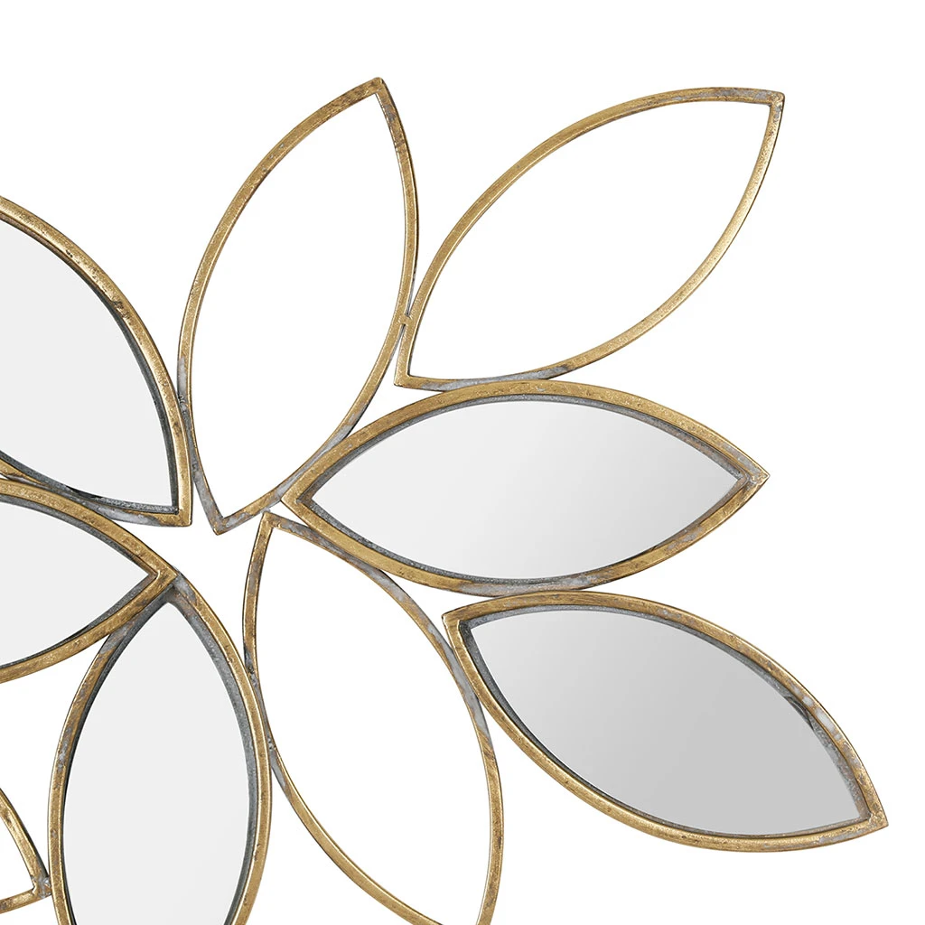 Côté Table Miroir Dahlia Doré 5 Côté Table Miroir Dahlia Doré – Image 3