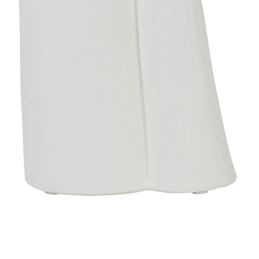 Côté Table Deco Visage Maceio Blanc Casse 20x12xh38cm Gres 4 Côté Table Deco Visage Maceio Blanc Casse 20x12xh38cm Gres – Image 2