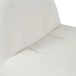 Côté Table Fauteuil Doudou Bouclette Blanc Et Doré - Maudan -Sema Design Boutique 38127 DET03 WEB