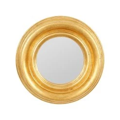 Côté Table Miroir Rond Doré D26cm - Drachma