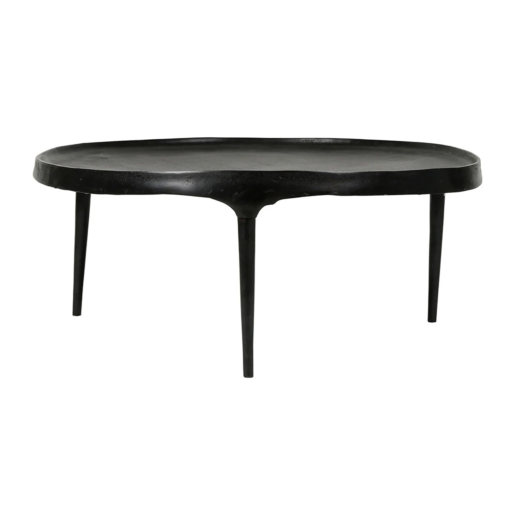 Côté Table Table Basse Irrégulière Noir - Aceri 4 Côté Table Table Basse Irrégulière Noir - Aceri – Image 2