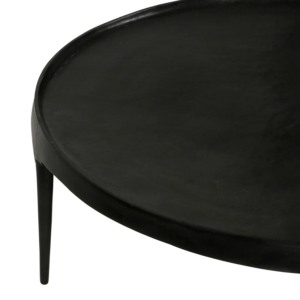 Côté Table Table Basse Irrégulière Noir - Aceri 6 Côté Table Table Basse Irrégulière Noir - Aceri – Image 4