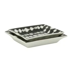 Côté Table Cendrier En Porcelaine Noir - Ecliptique 13 Côté Table Cendrier En Porcelaine Noir - Ecliptique -Sema Design Boutique 38588 DET03 WEB