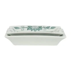 Côté Table Cendriers Fleurs En Porcelaine Vert -ming -Sema Design Boutique 38592 DET02 WEB