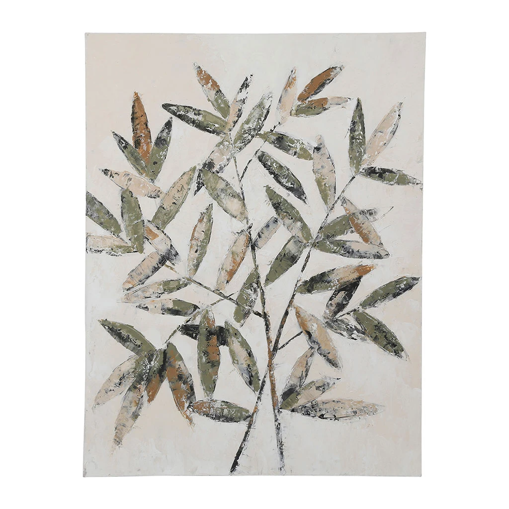 Côté Table Peinture-tableau Eucalyptus Olive 90x120cm 3 Côté Table Peinture-tableau Eucalyptus Olive 90x120cm