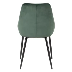 Zago Chaise Salle à Manger En Velours Vert Sapin - Ben 8 Zago Chaise Salle à Manger En Velours Vert Sapin - Ben -Sema Design Boutique 40192 ben2