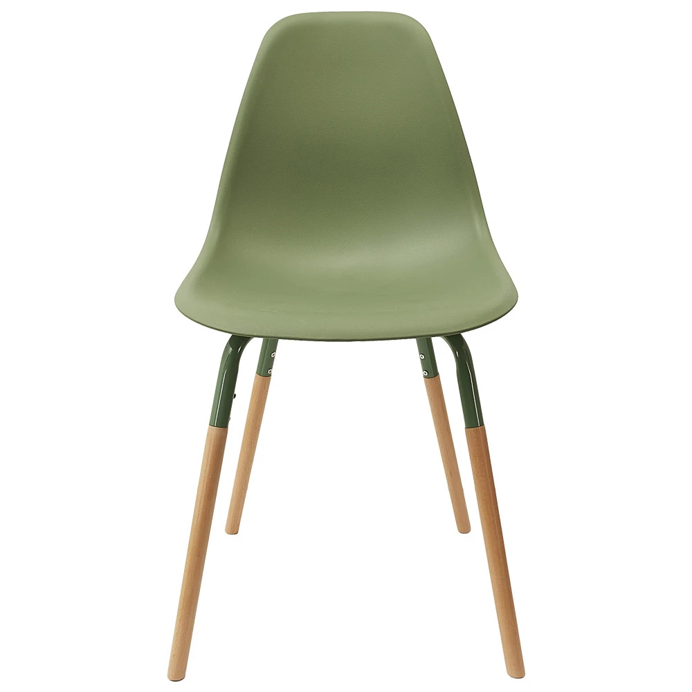 Home Déco Factory Chaise De Salle à Manger Scandinave Vert - Phenix 4 Home Déco Factory Chaise De Salle à Manger Scandinave Vert - Phenix – Image 2