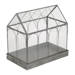 Jardin D'Ulysse Déco Serre Codette Gris En Fer, Verre 9 Jardin D'Ulysse Déco Serre Codette Gris En Fer, Verre -Sema Design Boutique 466101 DET01 WEB
