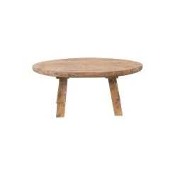 Jardin D'Ulysse Table Basse En Bois Naturel De Manguier L72cm - Le Cap Ouest