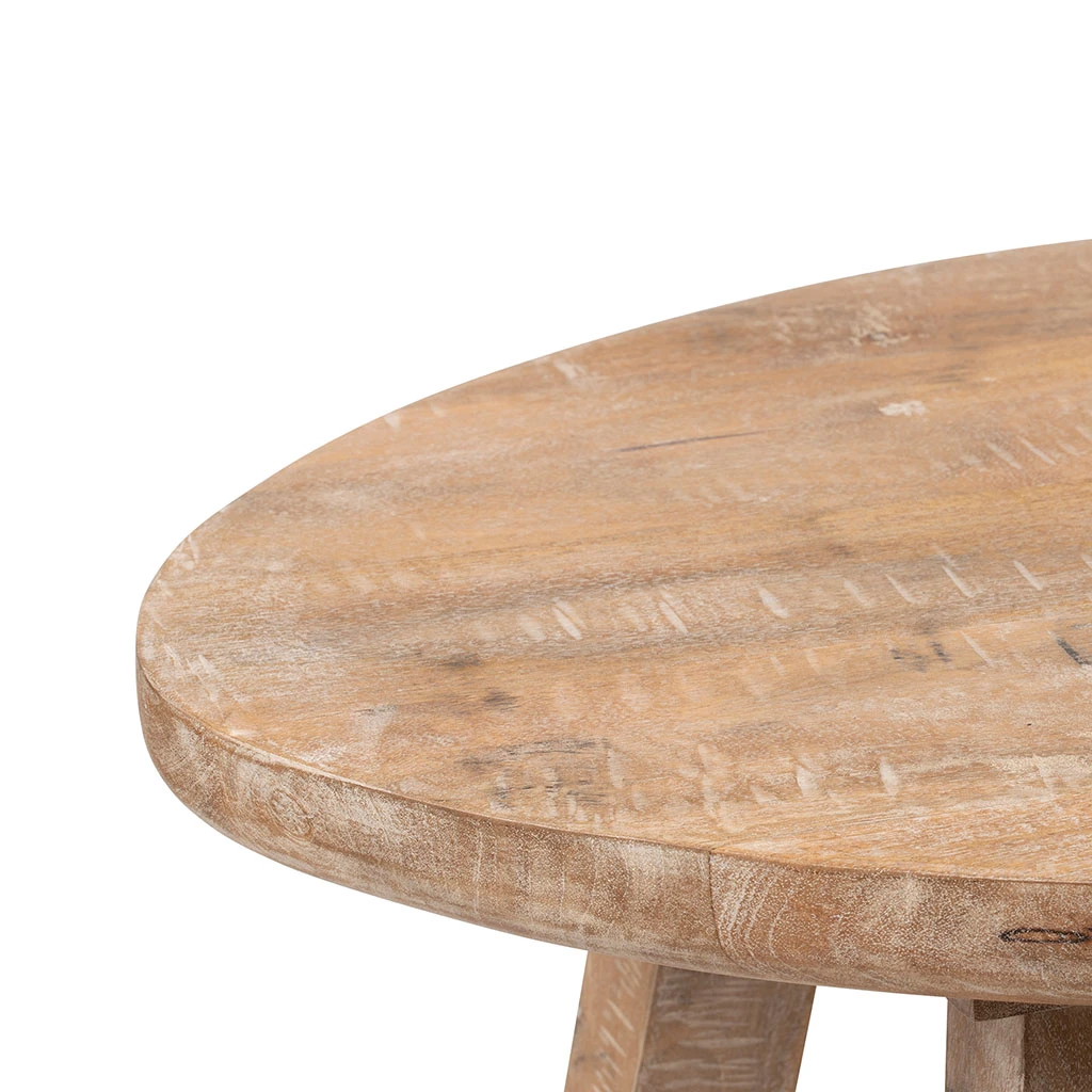 Jardin D'Ulysse Table Basse En Bois Naturel De Manguier L72cm - Le Cap Ouest 5 Jardin D'Ulysse Table Basse En Bois Naturel De Manguier L72cm - Le Cap Ouest – Image 3