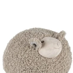Jardin D'Ulysse Deco Mouton Shaggy Gris H30cm 7 Jardin D'Ulysse Deco Mouton Shaggy Gris H30cm -Sema Design Boutique 466477 DET02 WEB