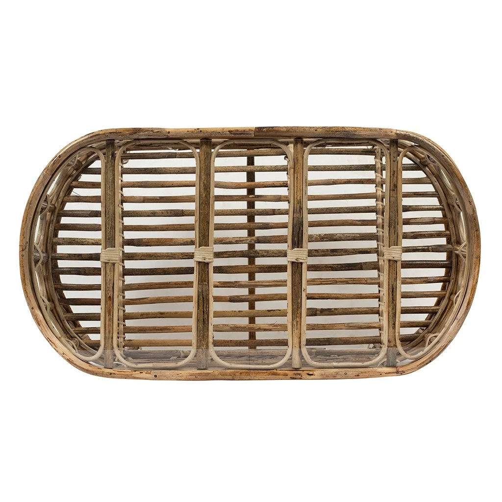 Jardin D'Ulysse Table Basse En Rotin Naturel Et Verre L91cm - Jardin D'hiver 7 Jardin D'Ulysse Table Basse En Rotin Naturel Et Verre L91cm - Jardin D'hiver – Image 5