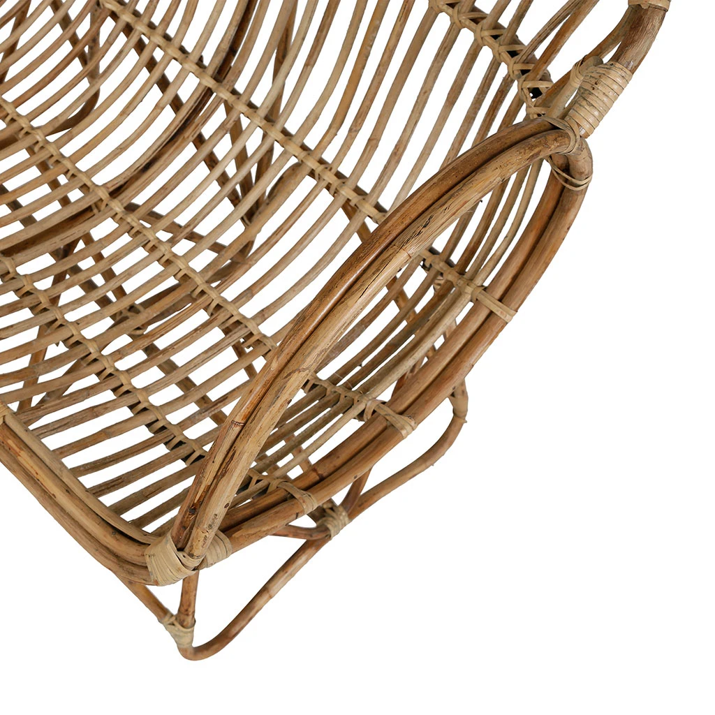 Jardin D'Ulysse Banquette 2 Places En Rotin Naturel 6 Jardin D'Ulysse Banquette 2 Places En Rotin Naturel – Image 4