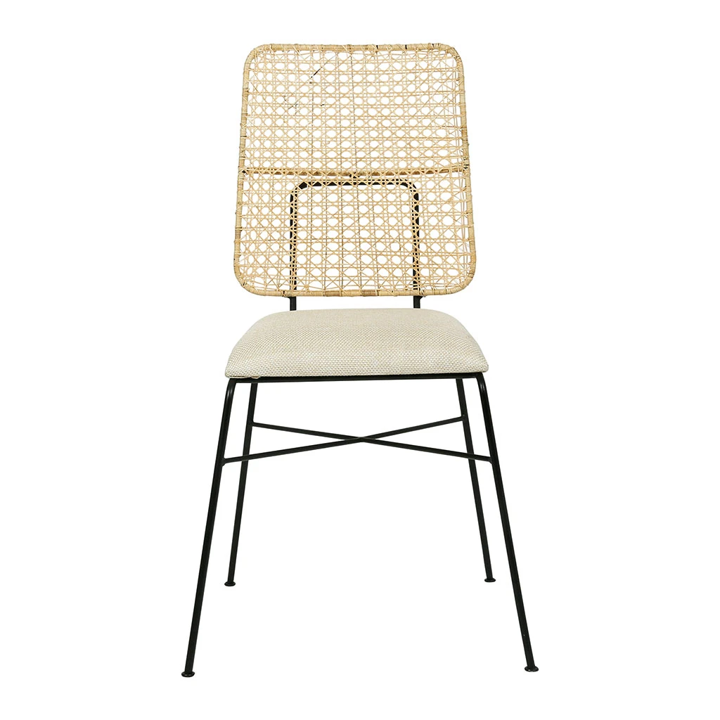 Jardin D'Ulysse Chaise Plan De Travail En Fer Et Roton Naturel - Stainsy 3 Jardin D'Ulysse Chaise Plan De Travail En Fer Et Roton Naturel - Stainsy