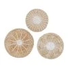 Jardin D'Ulysse Deco Murale (lot De 3) Un été A La Mer Naturel Et Blanc En Jonc De Mer -Sema Design Boutique 467042 DEB WEB