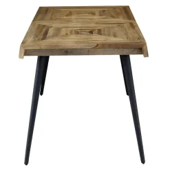 Zago Table à Manger En Teck Recyclé Et Métal 150x75cm - Wally 7 Zago Table à Manger En Teck Recyclé Et Métal 150x75cm - Wally -Sema Design Boutique 556a8 woody tr150 06 1