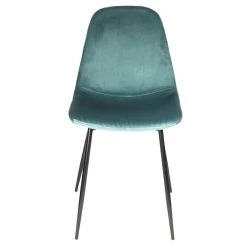 Home Déco Factory Chaise Salle A Manger En Velours Cotelé Bleu Canard - Giulia 13 Home Déco Factory Chaise Salle A Manger En Velours Cotelé Bleu Canard - Giulia -Sema Design Boutique 5b890 hd6703 visu02
