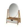 Unimasa Miroir Avec Tiroir Bambou 17.3x10.5x27.5cm -Sema Design Boutique 603250 FRN01 WEB