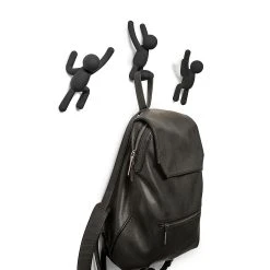 Umbra Crochet Mural Bonhomme Noir Buddy 13 Umbra Crochet Mural Bonhomme Noir Buddy -Sema Design Boutique 604415 FRN06 WEB