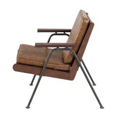 Zago Fauteuil Effet Cuir Marron Clair - Lewis 9 Zago Fauteuil Effet Cuir Marron Clair - Lewis -Sema Design Boutique 606285 FRN04 WEB