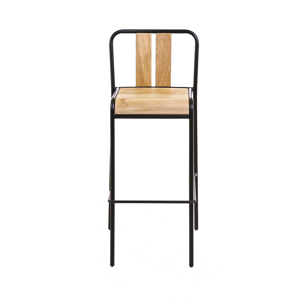 Zago Chaise De Bar En Bois De Chêne - Manny 3 Zago Chaise De Bar En Bois De Chêne - Manny