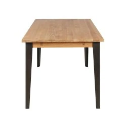 Zago Table à Manger En Chêne Massif Et Pieds Acier L200cm - Manny -Sema Design Boutique 606299 FRN06 WEB