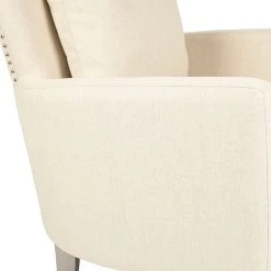 Durieux Fauteuil Salon En Tissu Beige - Boniface -Sema Design Boutique 609184 DET03 WEB
