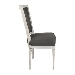 Durieux Chaise Salle à Manger Baroque Anthracite - Paris 11 Durieux Chaise Salle à Manger Baroque Anthracite - Paris -Sema Design Boutique 609196 DET02 WEB