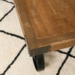 Casita Table Basse à Roulette En Bois Recyclé Et En Fer L111cm - Lucie 13 Casita Table Basse à Roulette En Bois Recyclé Et En Fer L111cm - Lucie -Sema Design Boutique 615461 SITU05 WEB