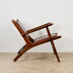 Casita Fauteuil En Teck Et Cuir Marron - Arlot 10 Casita Fauteuil En Teck Et Cuir Marron - Arlot -Sema Design Boutique 617262 SITU03 WEB