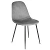 Home Déco Factory Chaise Salle à Manger En Velours Cotelé Gris - Giulia 1 Home Déco Factory Chaise Salle à Manger En Velours Cotelé Gris - Giulia -Sema Design Boutique 620095 FRN01 WEB