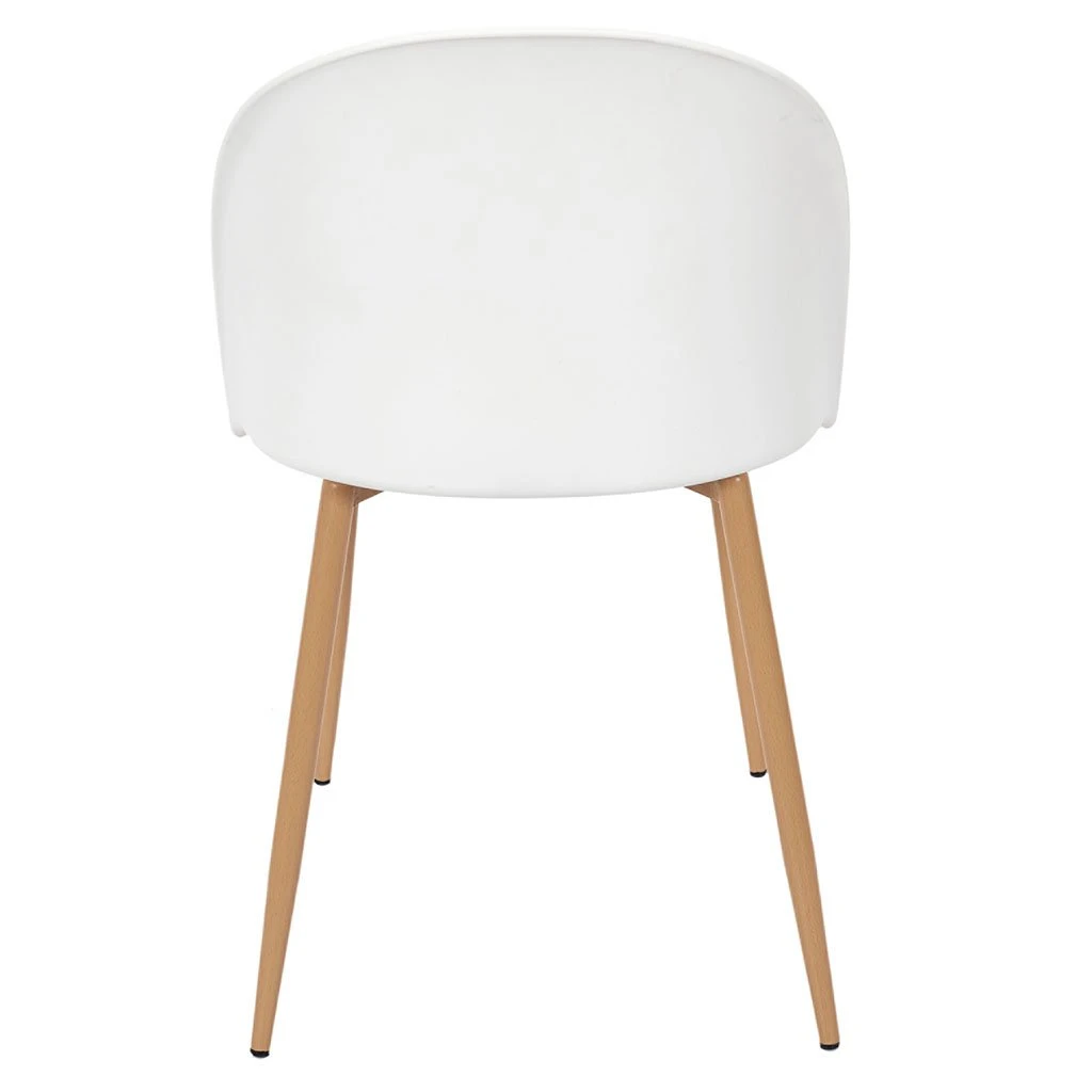 Home Déco Factory Chaise Salle à Manger Scandinave Blanc - Bergen 6 Home Déco Factory Chaise Salle à Manger Scandinave Blanc - Bergen – Image 4