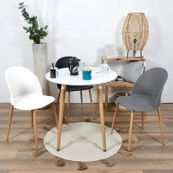 Home Déco Factory Chaise Salle à Manger Scandinave Blanc - Bergen 13 Home Déco Factory Chaise Salle à Manger Scandinave Blanc - Bergen -Sema Design Boutique 623903 FRN06 WEB