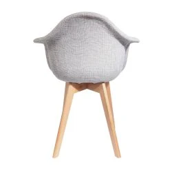 Home Déco Factory Chaise Avec Accoudoir En Tissu Grosse Maille Gris - Scarlett 11 Home Déco Factory Chaise Avec Accoudoir En Tissu Grosse Maille Gris - Scarlett -Sema Design Boutique 623918 FRN04 WEB